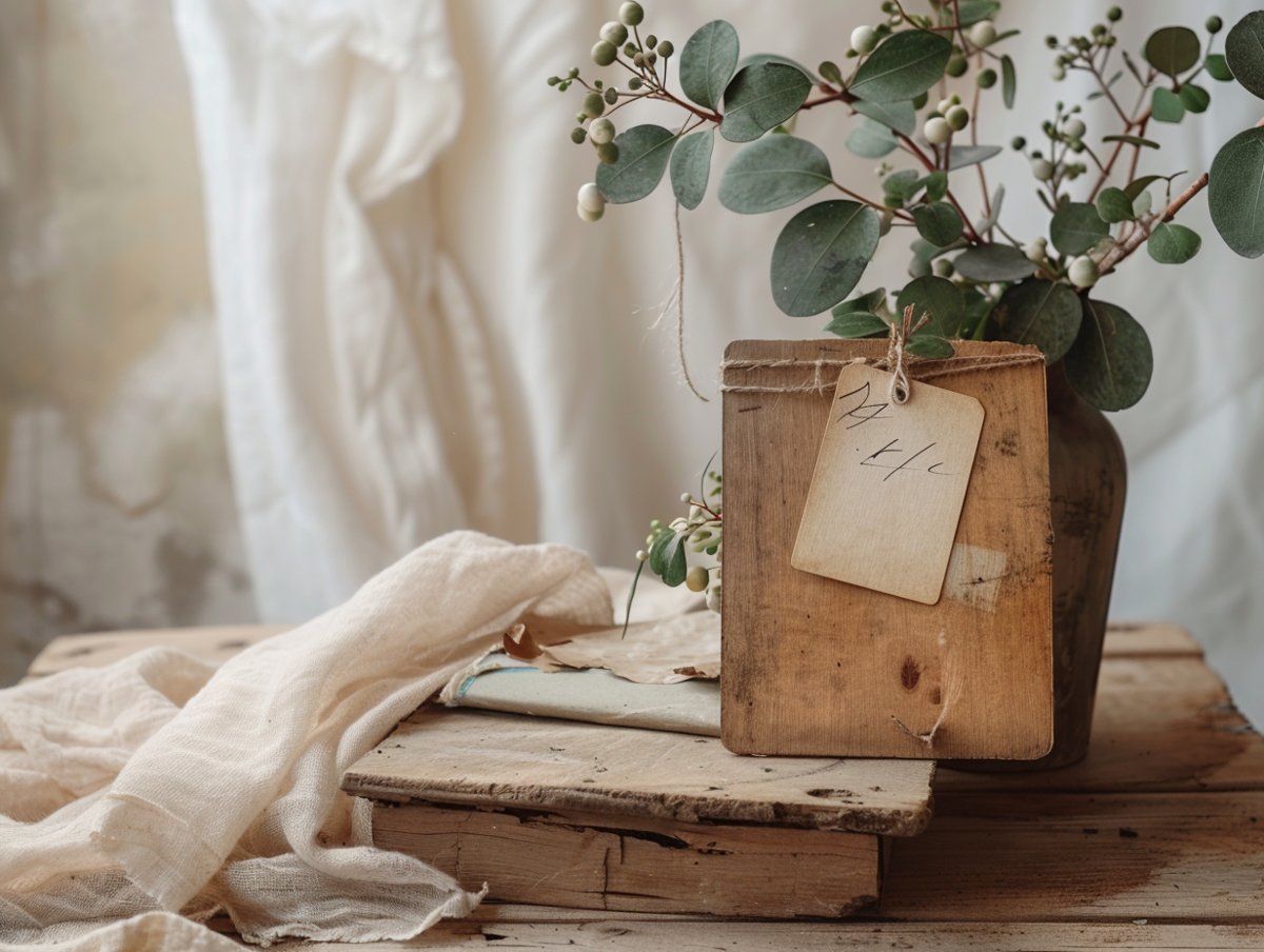 Vintage botanical display